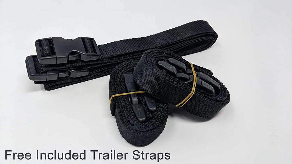 Gray/Black All Weather Trailerable Jet Ski Covers with Trailer Straps and Storage Bag S573
