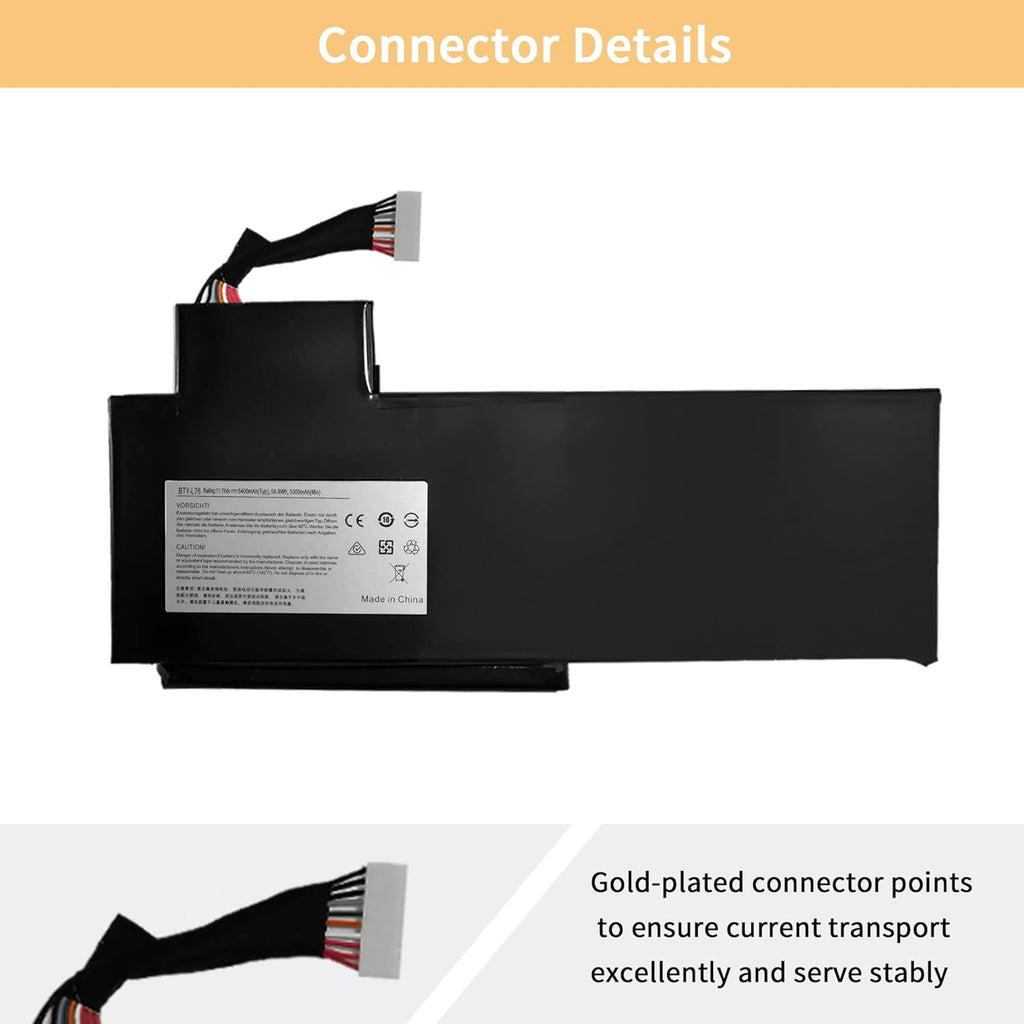 Replacement Laptop Battery Pack of 2 H932739