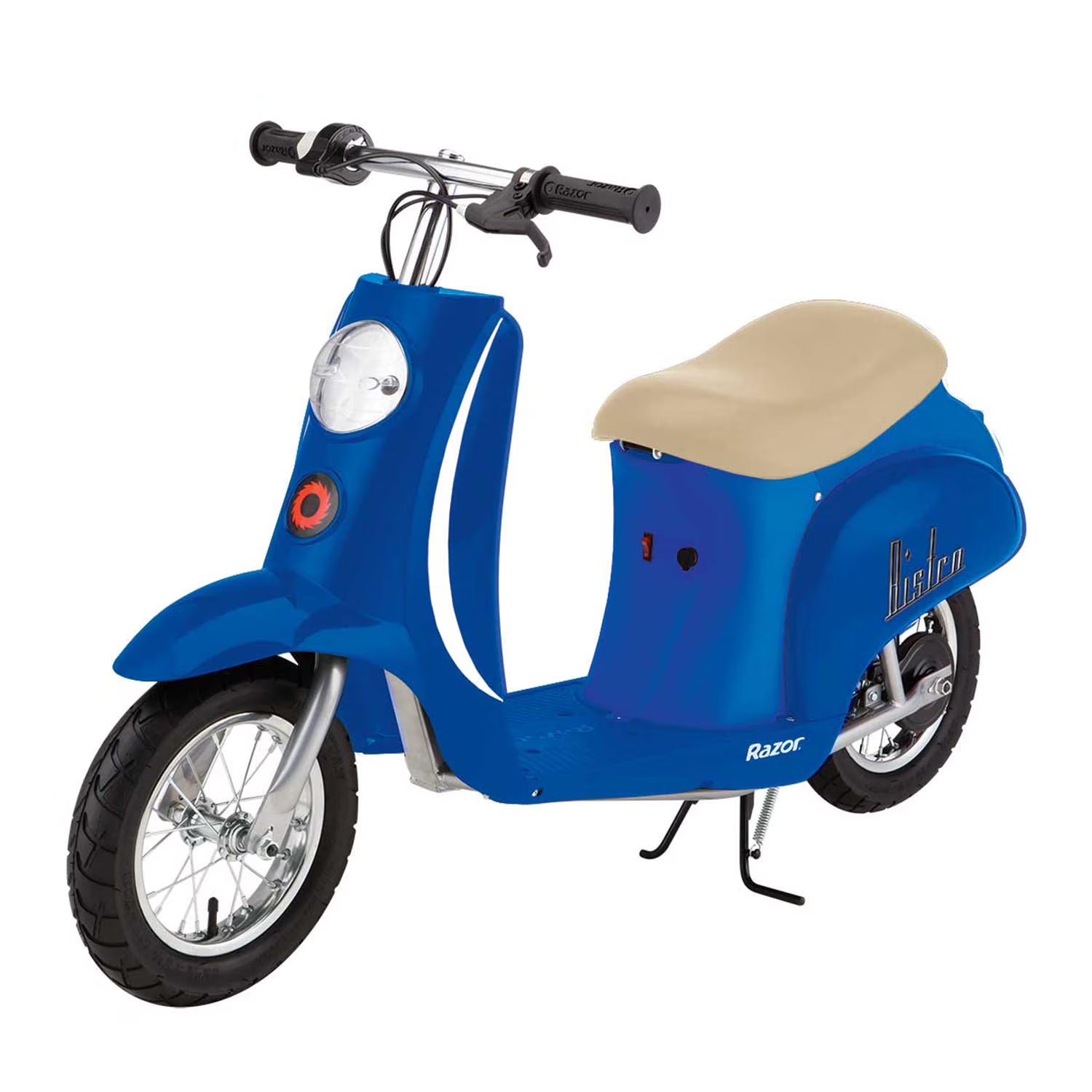 Blue 24V Electric Kids Ride On Retro Scooter O995433