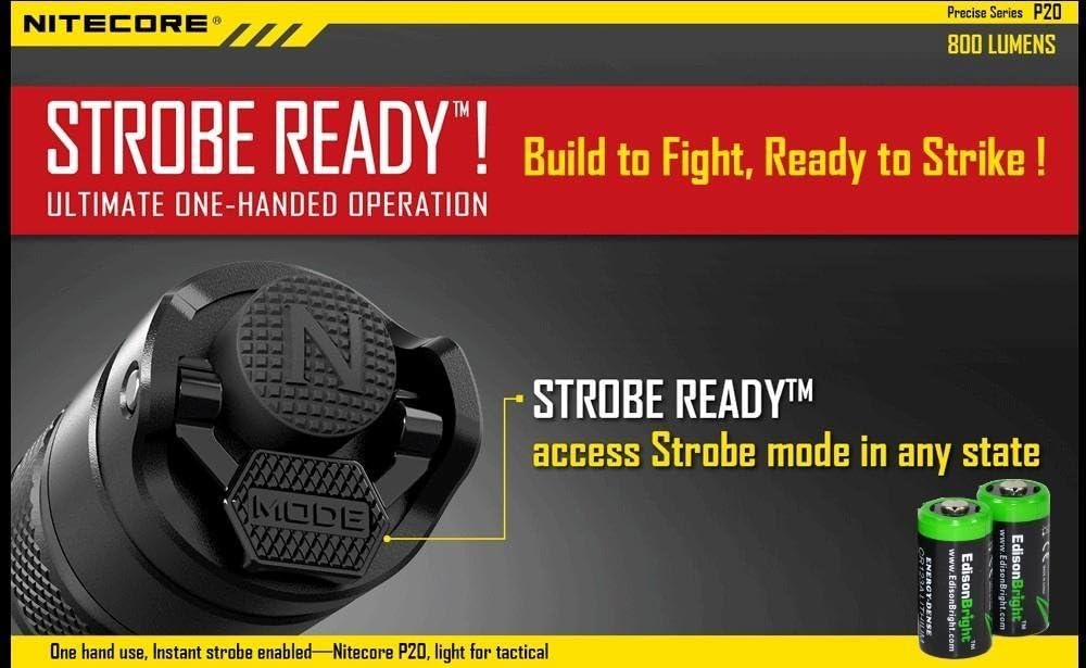 800 Lumen CREE XM-L2 LED Tactical Flashlight with Pressure Switch and Weapon Mount Z878240
