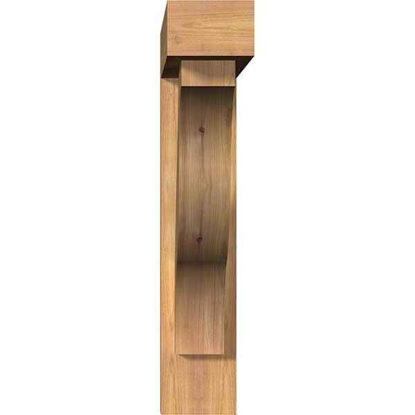 5 1/2x22W x 28x22D x 28x22H Western Red Cedar Bracket Z4786