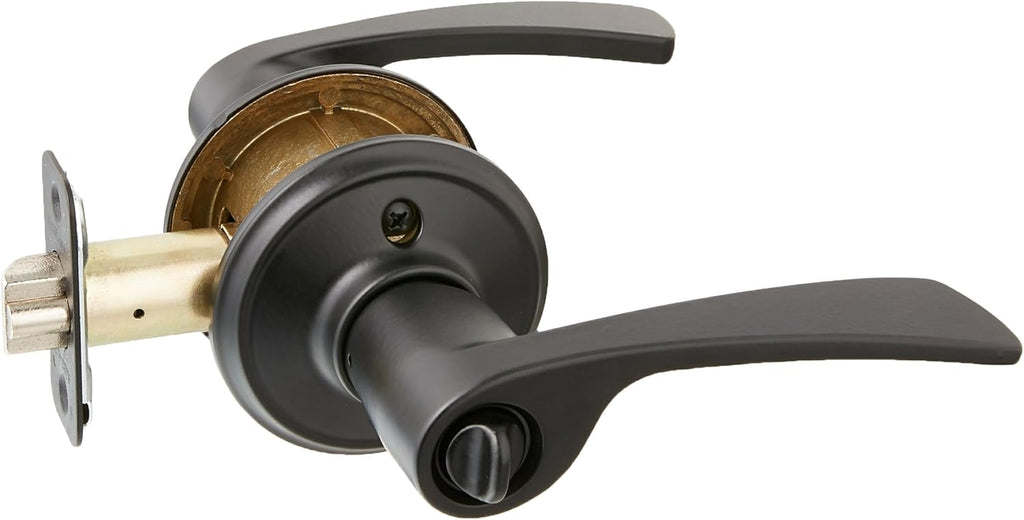 Matte Black Keyed Entry Lever L3970