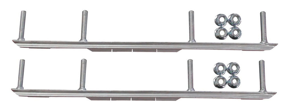 Black XCS Snowmobile Skis with 7.5" Shaper Bars Complete Kit U56819