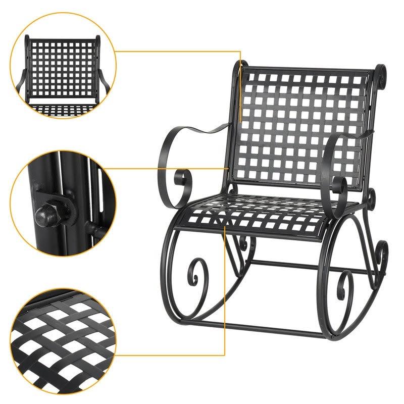 Iron Rocking Chair Q9994