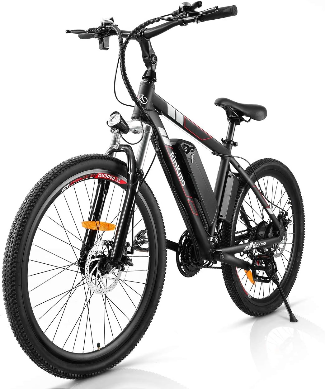 26'' Electric Mountain Bike with 36V 10Ah Battery, 21 Speed Disc Brakes Aluminum E-Bike C346681