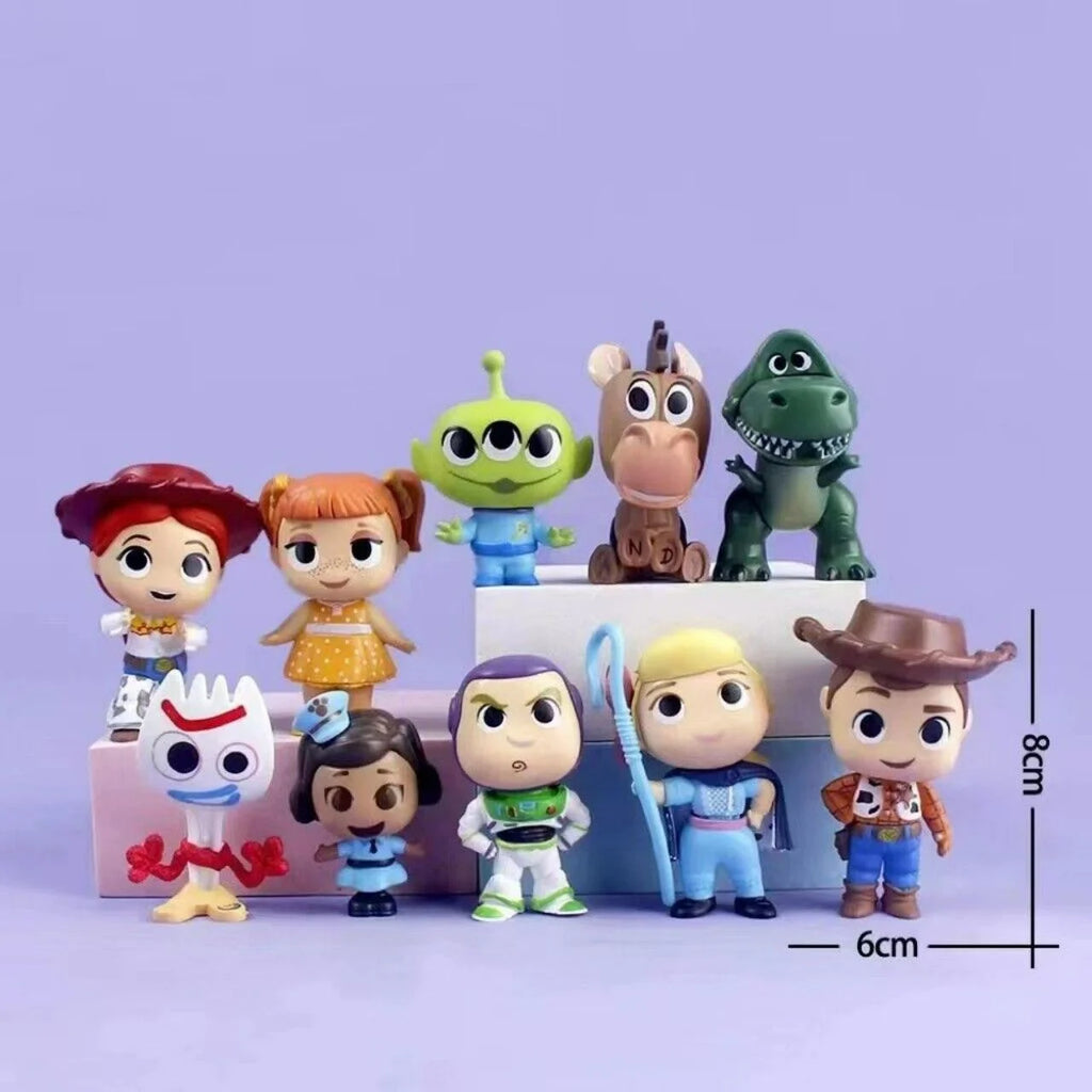 10 Pcs Toy Story 4 Figure Toys Set Z93051
