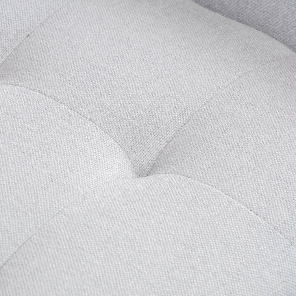 Tufted Fabric Armed Storage Ottoman Bench V785