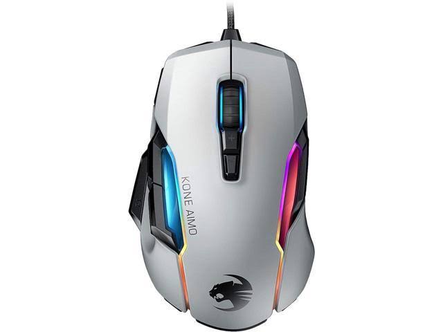 White Optical Wired USB Mouse N13739