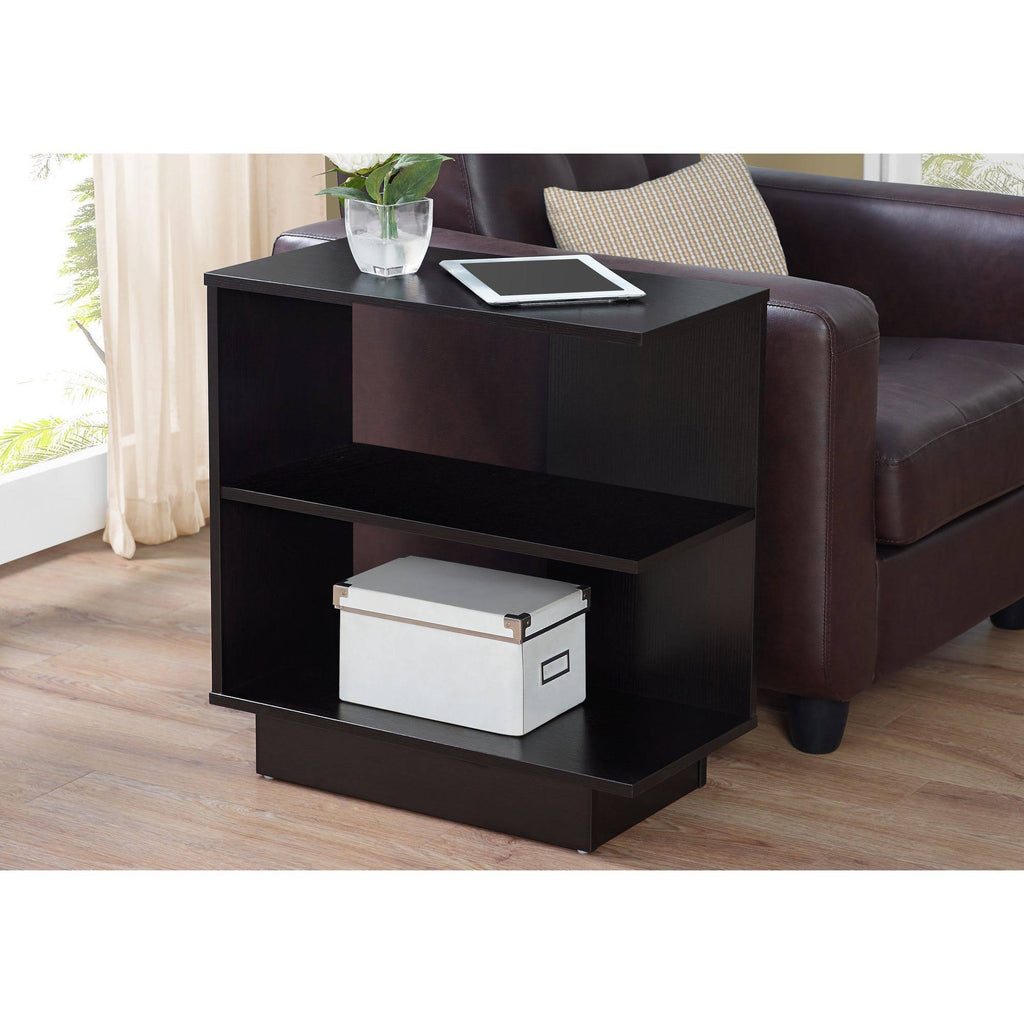 Cappuccino Brown Rectangular Accent Table D72335