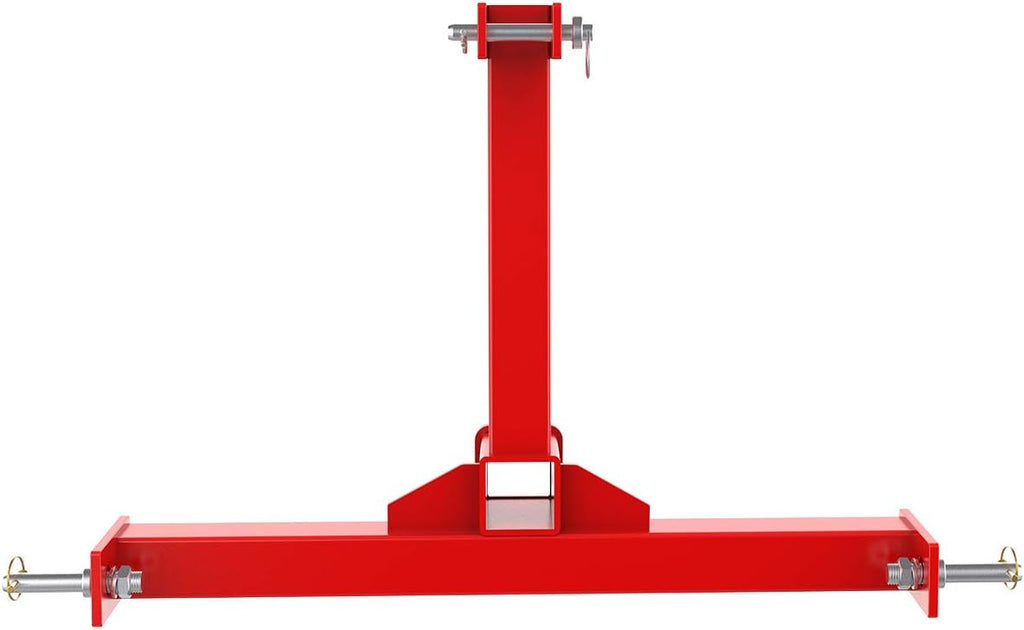 Red 3 Point Trailer Hitch with 2 Receivers B47462