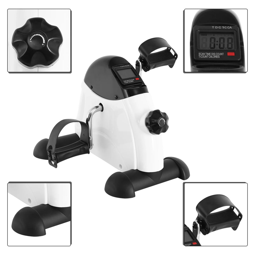 Desk Bike Pedal Exerciser with LCD Screen Display A328
