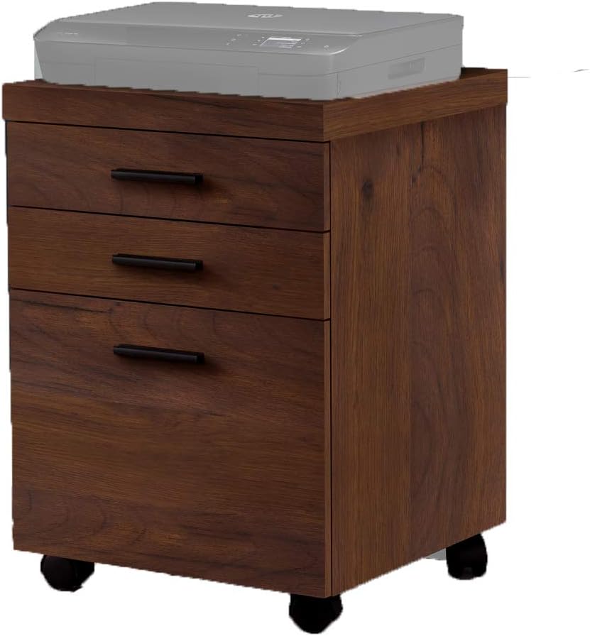 Dark Taupe 3 Drawer File Cabinet F591435