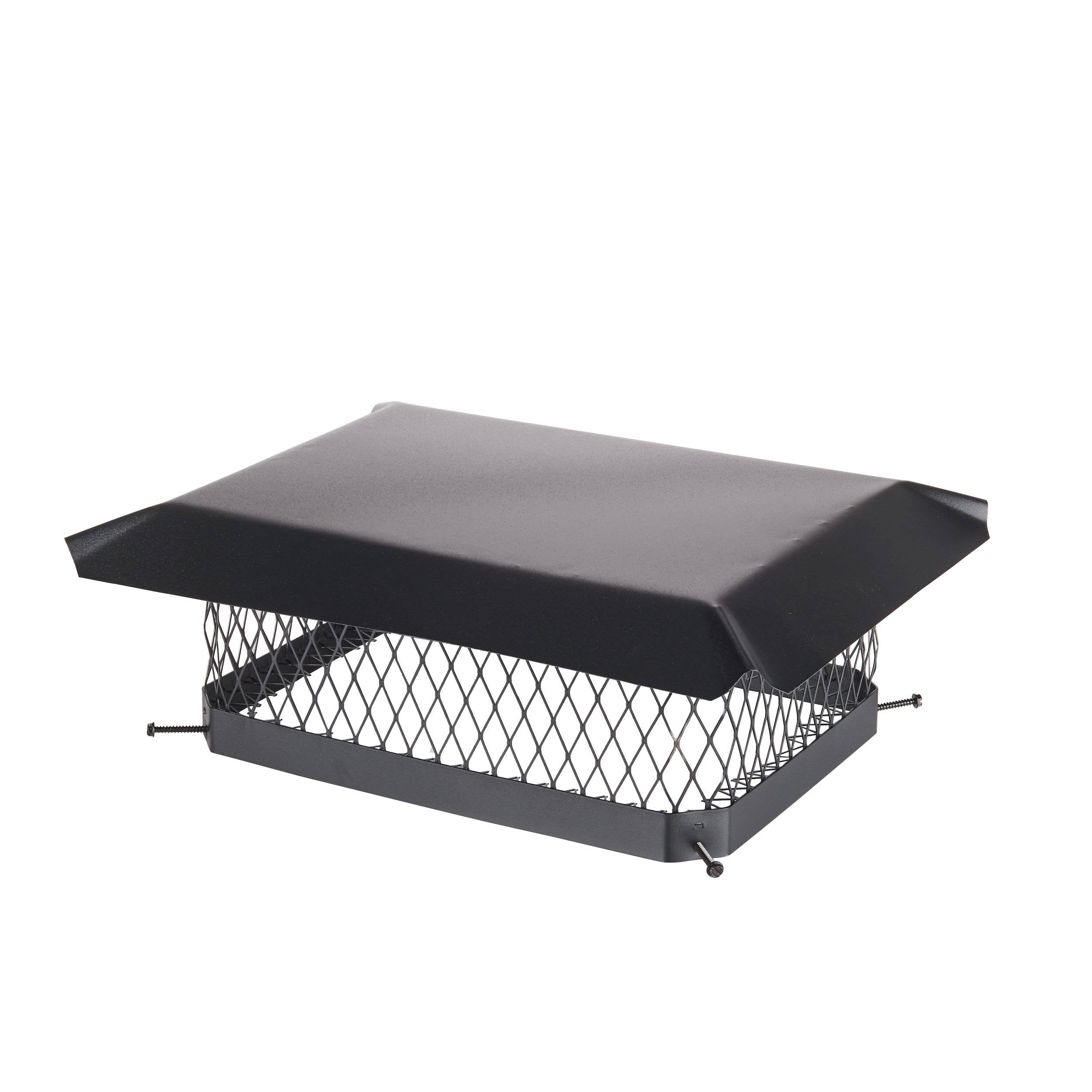Black Steel Chimney Cap Z307315