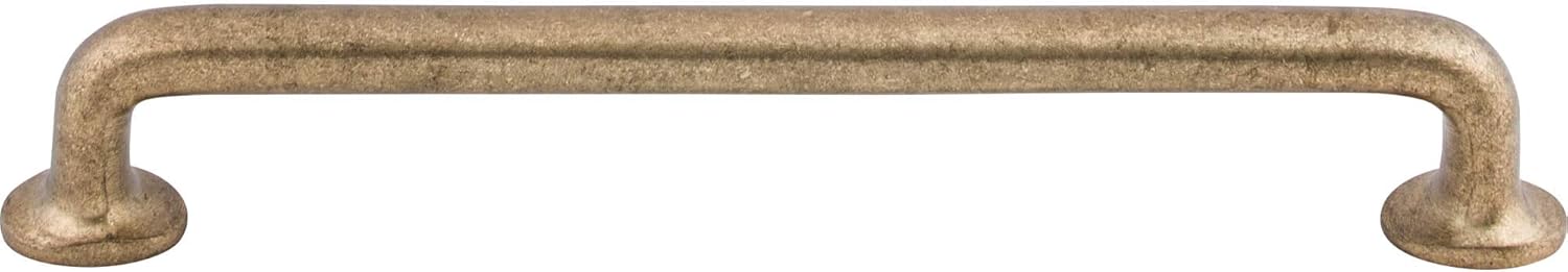 9 Inch Rounded Cabinet Pull, Light Bronze Finish A4372