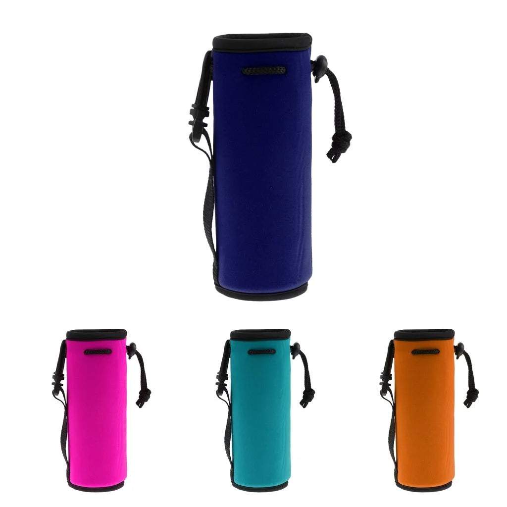 4Pcs Insulated Neoprene Water Bottle Carrier Holder Bag C4581