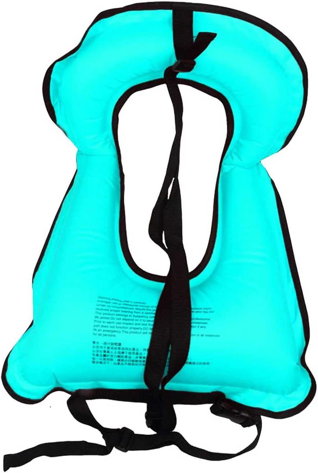 Inflatable Snorkel Vest Adult Snorkeling Jackets Safety Load Up to 220 Ibs K7106
