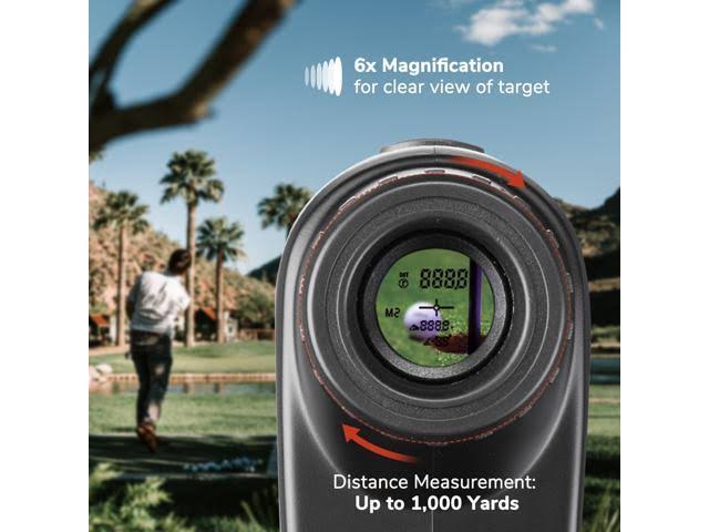 1000 Yards 6x Golf Rangefinder T697913