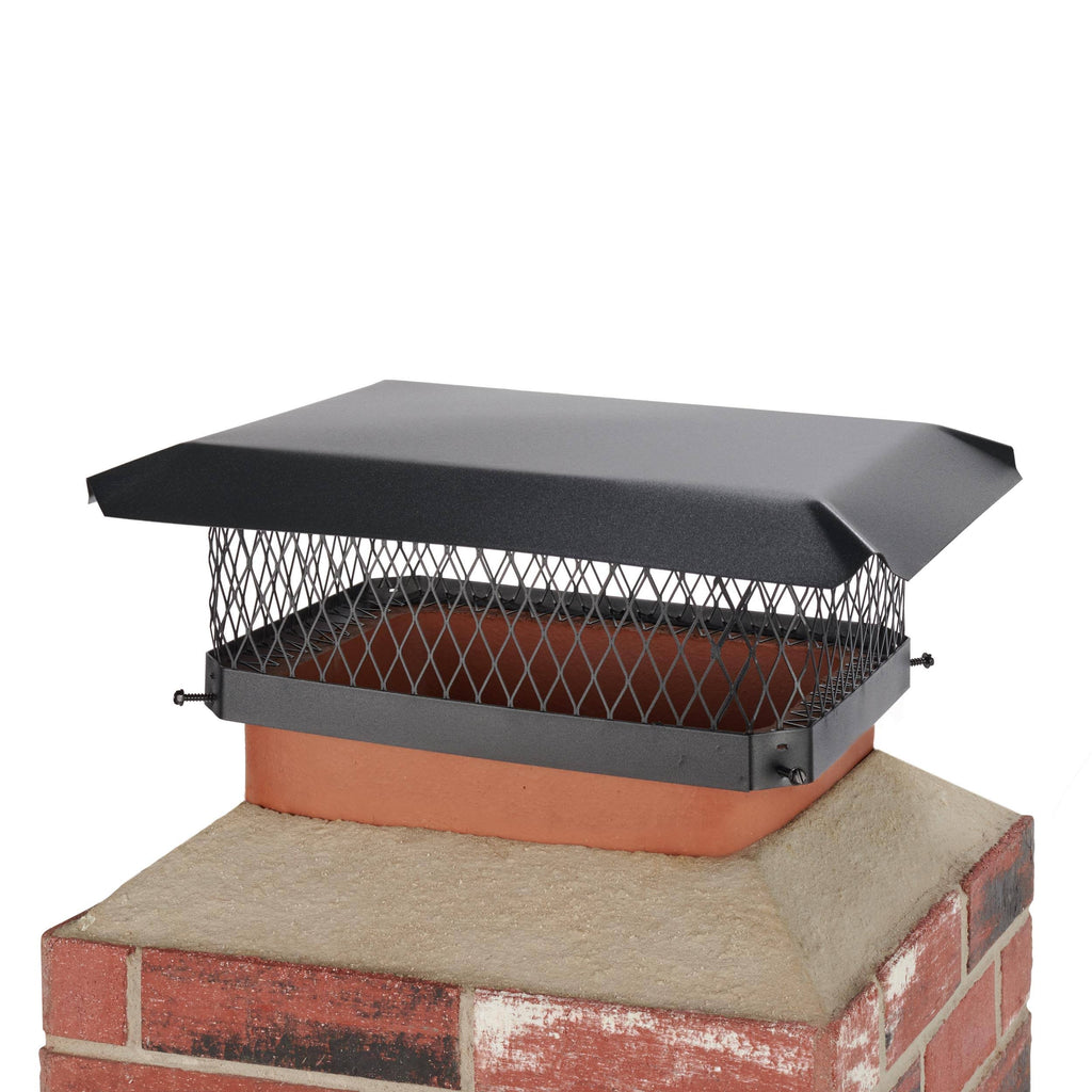 Black Steel Chimney Cap Z307315