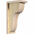 Carmel Rough Sawn Corbel with Backplate, Douglas Fir P1240