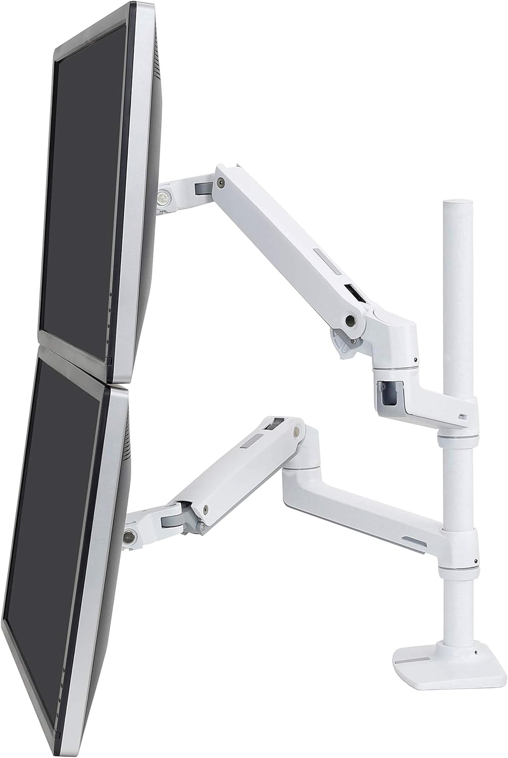 Polished Aluminum Dual Monitor Arm F239