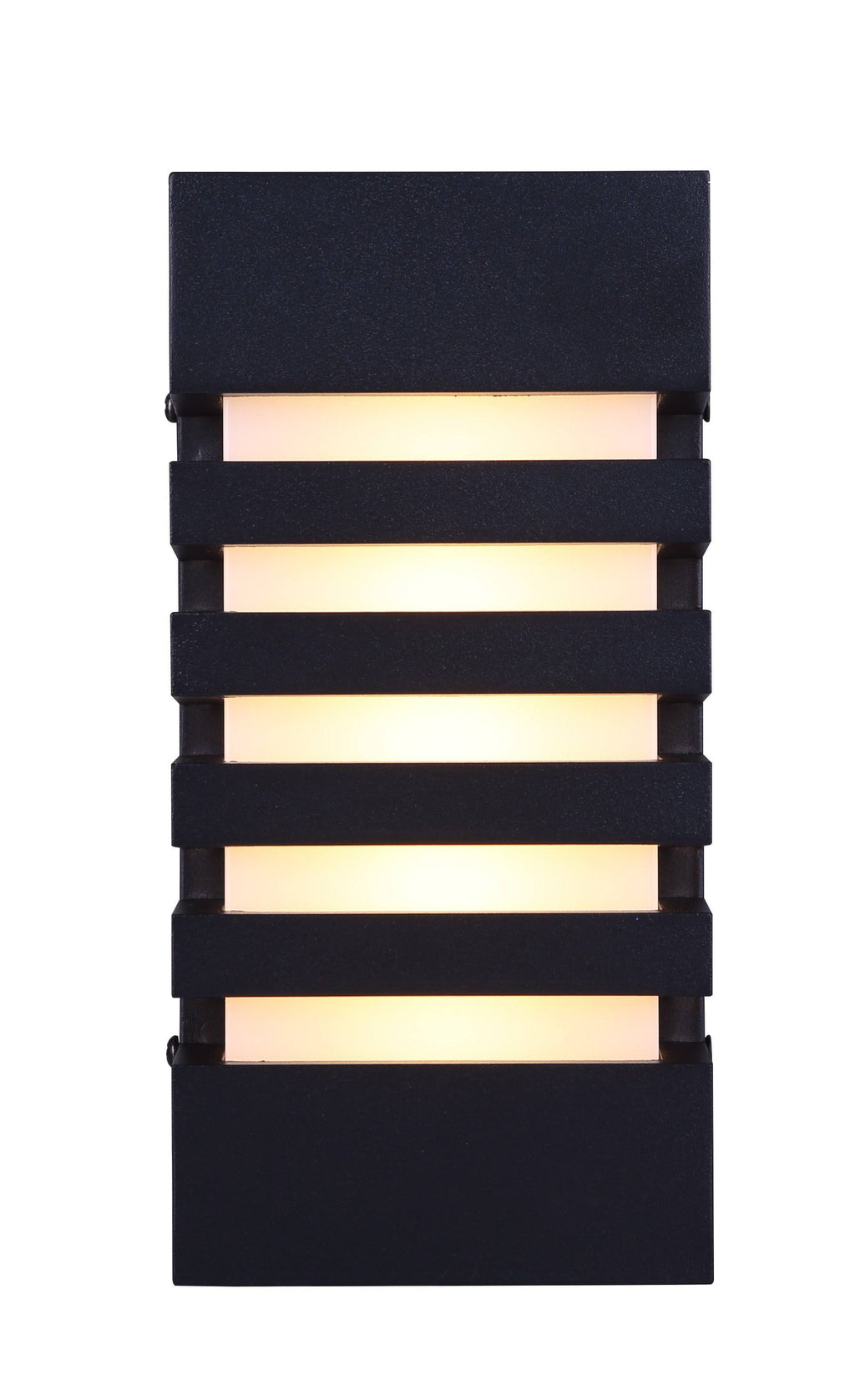Black LED Outdoor Wall Light R28461