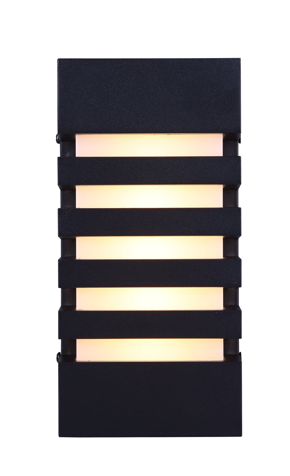 Black LED Outdoor Wall Light R28461