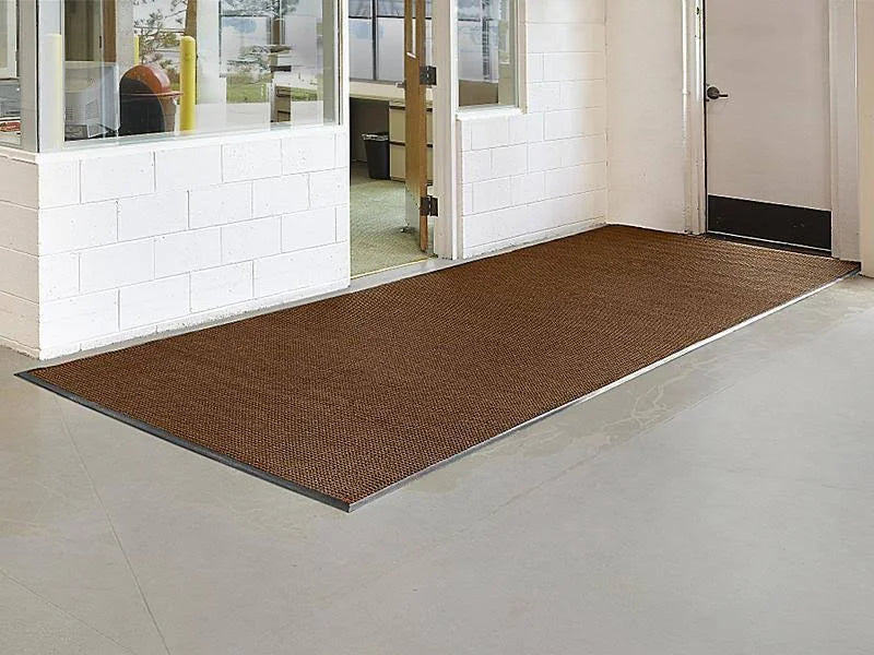Carpeted runner, brown, 6ft. x 16ft. L4358
