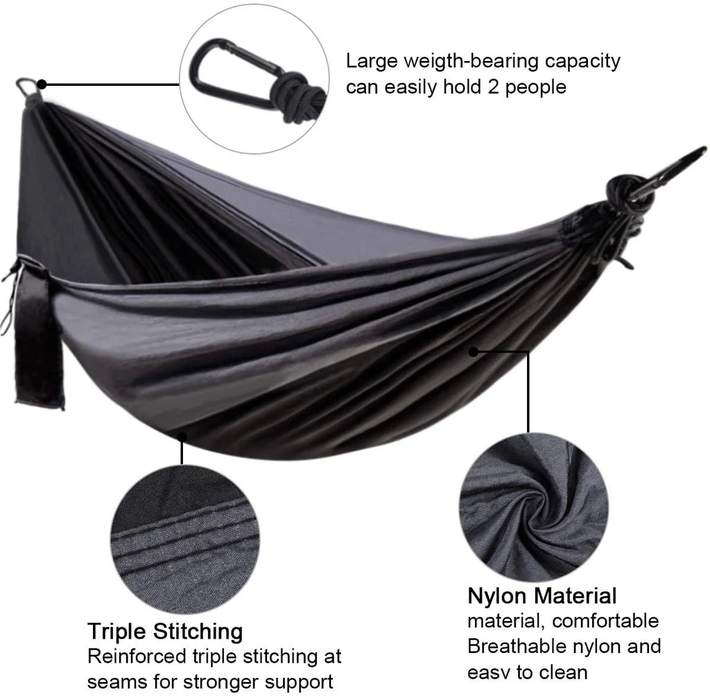 Parachute Nylon Hammock Set for 1 Person S4688