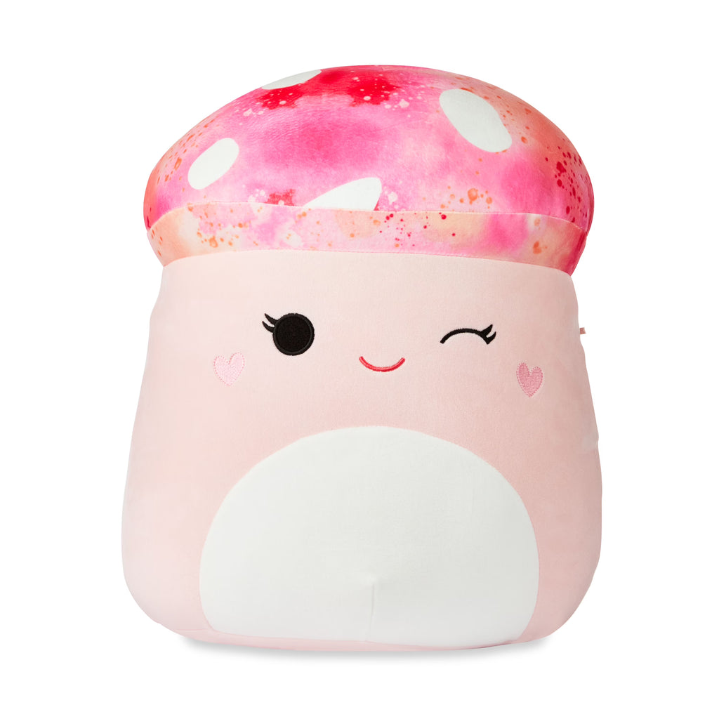 Pink Tie Dye Mushroom Plush Toy J459868