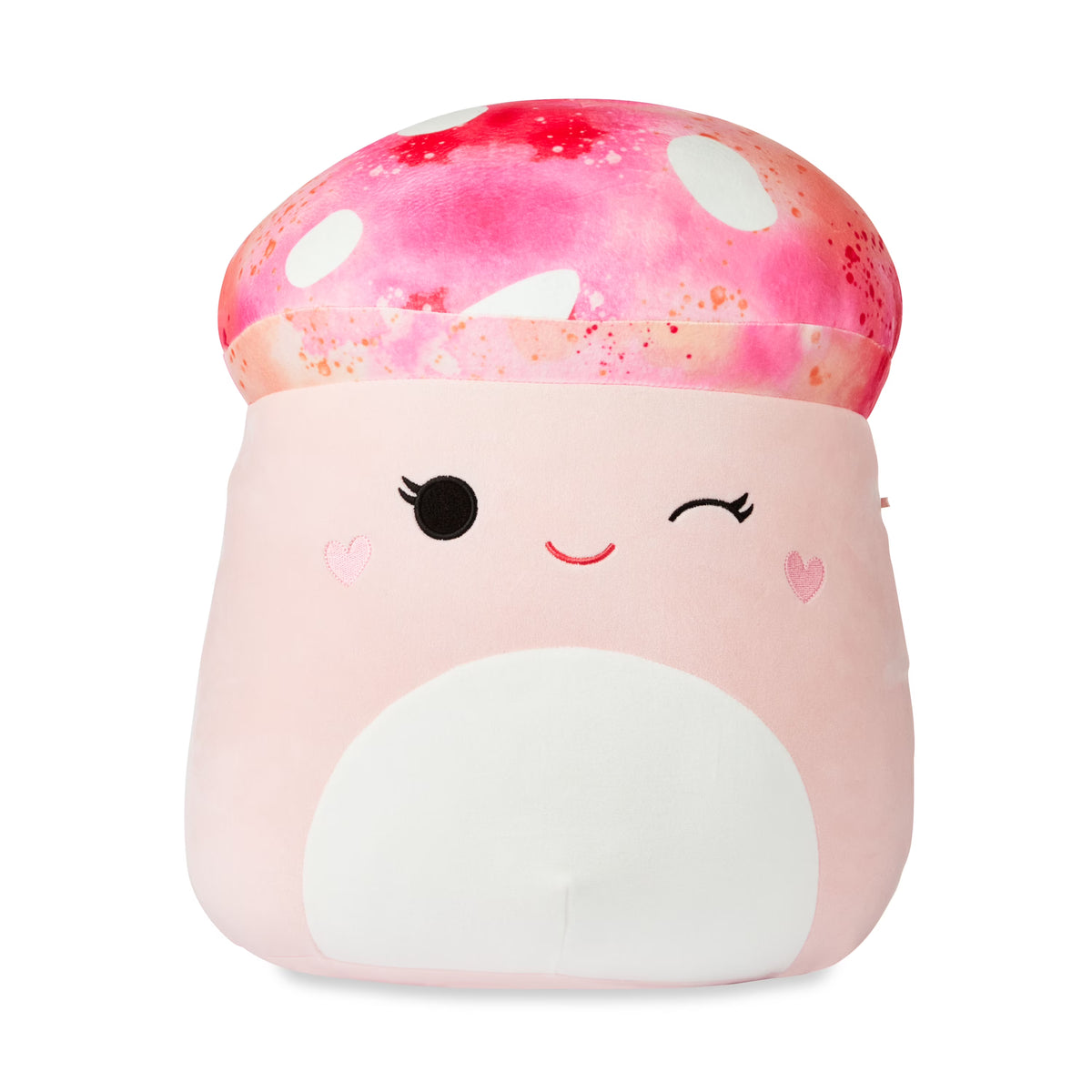Pink Tie Dye Mushroom Plush Toy J459868