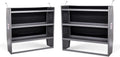 Steel Van Shelving Storage System, Set of 2, 52" W x 46" H x 13" D J5606