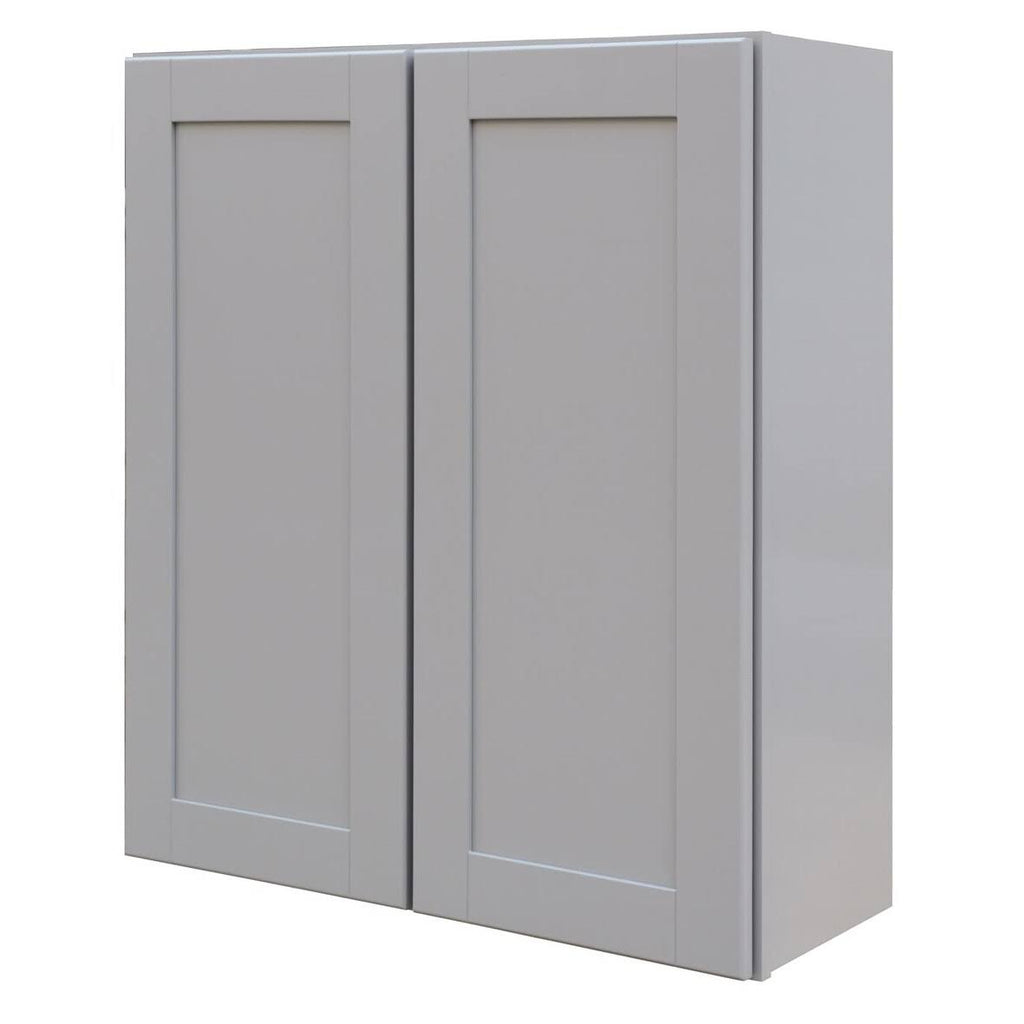 Dove Gray Double Door Wall Cabinet J4460