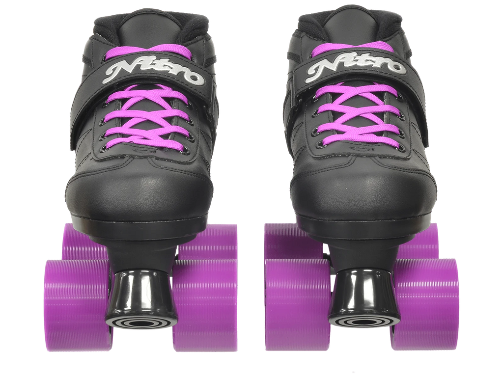 Purple Quad Speed Roller Skates O874