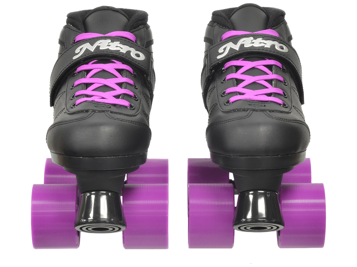 Purple Quad Speed Roller Skates O874