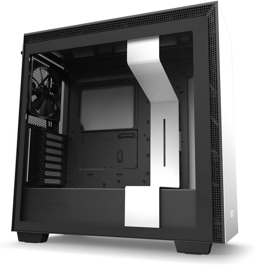 ATX Mid Tower PC Gaming Case with Tempered Glass Side Panel V9515