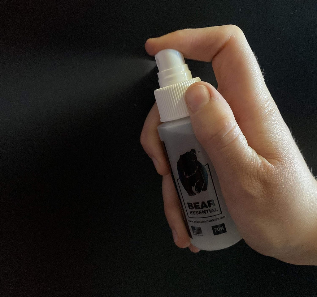 High Purity USP Grade Isopropyl Alcohol 99.5+% 20 Liters with Four 2 oz USP Grade IPA 70% Spray Bottles A449875