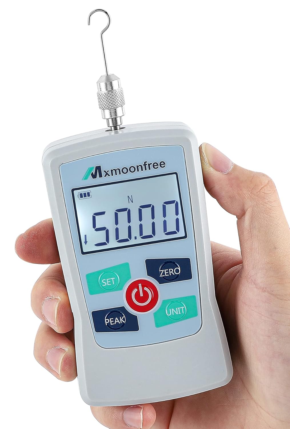 300N Digital Force Gauge Push Pull Gauge Portable Force Meter with Storage Case X749628