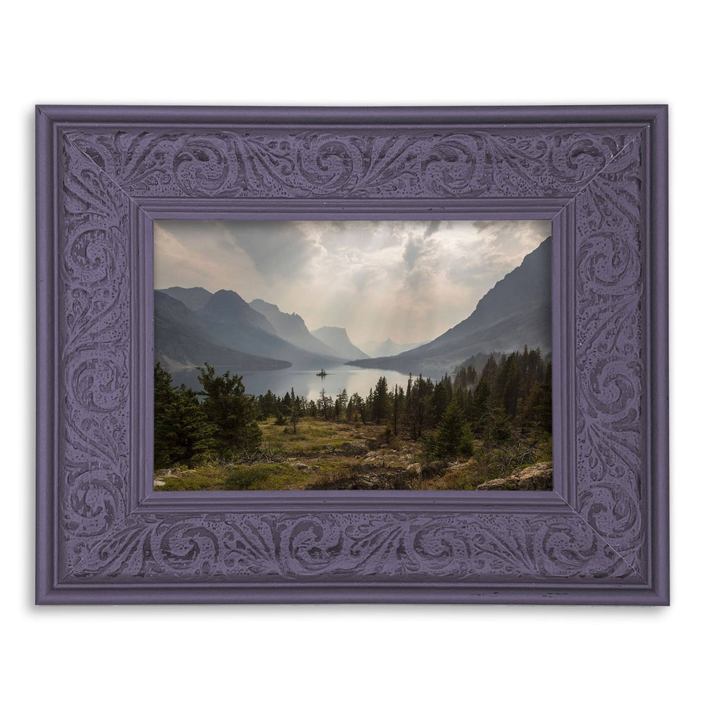 Dusty Lilac Embossed Frame K541