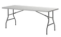 White Plastic Folding Table B105