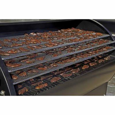 Silver Pellet Grill and Smoker Jerky Rack J48257