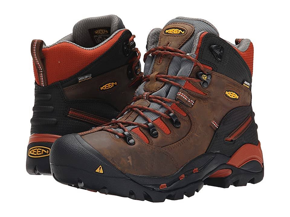 Brown Soft Toe Work Boots Q4110