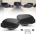 Black Plastic Hand Guards Wind Deflector Kit Pack of 2 Y71770