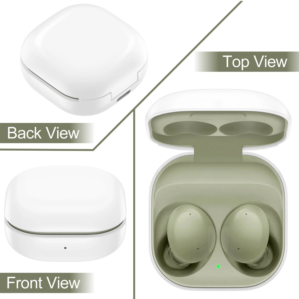 Truly Wireless Bluetooth Headphones with Noise Isolation, Dual Microphone - Green T9983