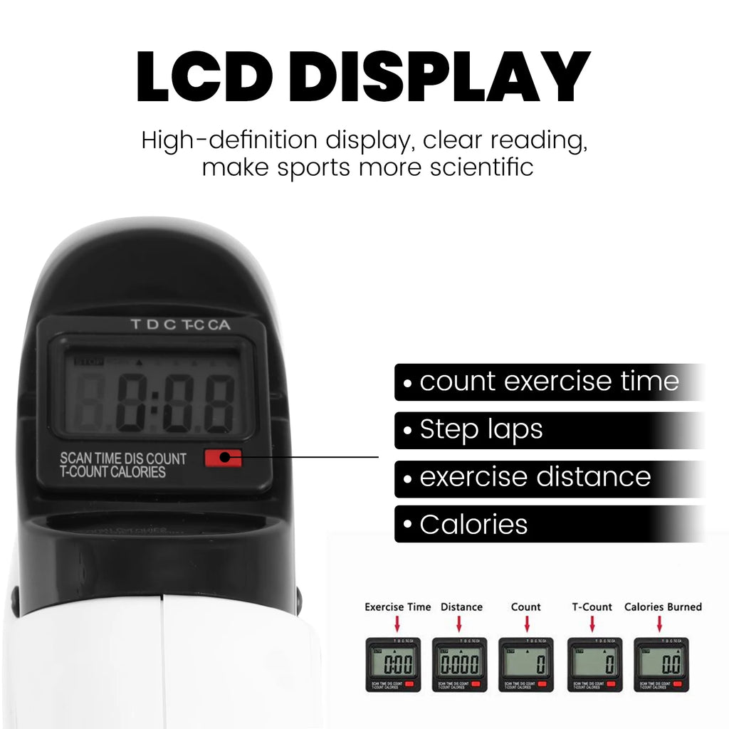 Desk Bike Pedal Exerciser with LCD Screen Display A328