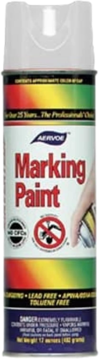 White Marking Paint, 12 Pack B352
