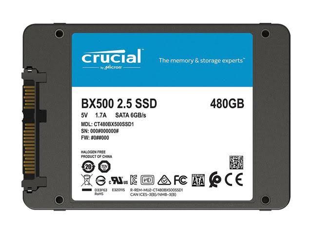 480 GB Internal SSD SATA 6Gb/s W358925
