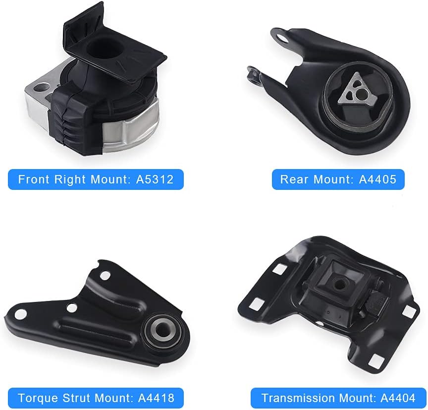 Engine Motor Mount Pack of 2 T423