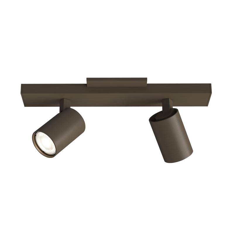 Indoor Dimmable Spotlight in Matt Nickel R556
