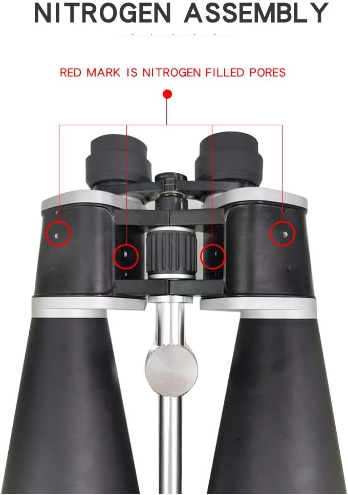 30X80 BAK4 Waterproof Astronomy Binoculars with Carrying Case C423237