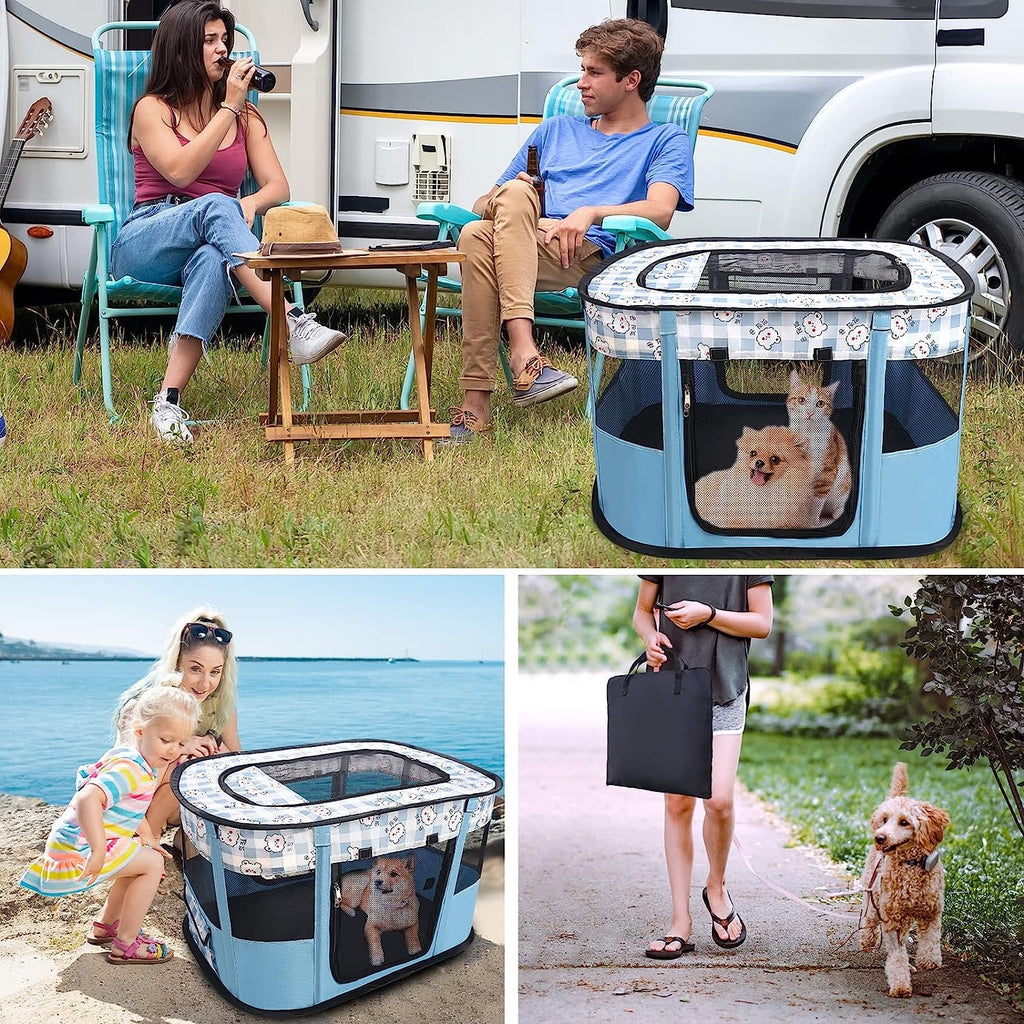 Portable Collapsible Dog Crate P642186